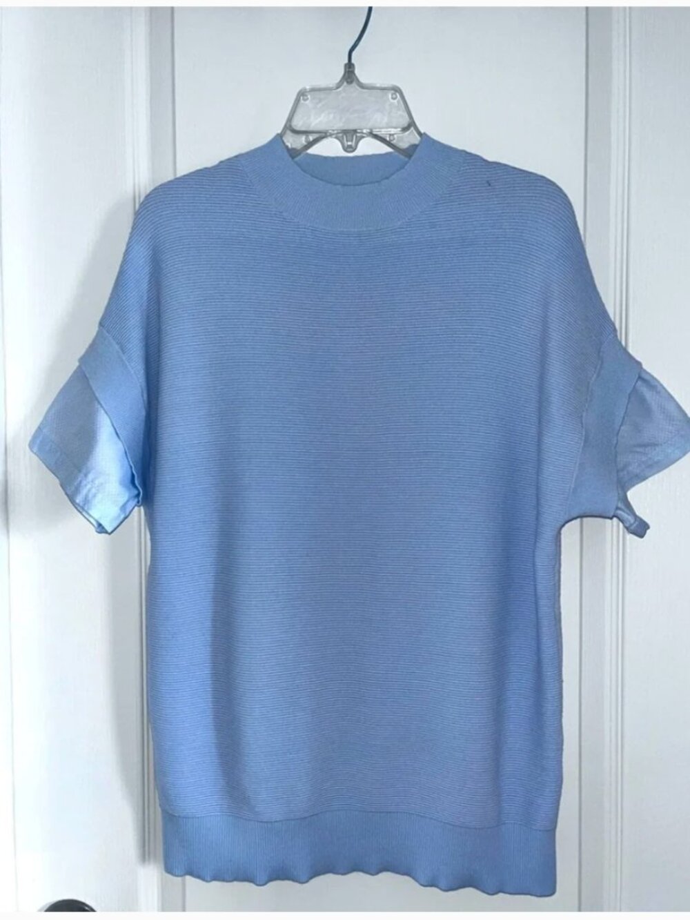 Ted Baker ligh blue sweater/top size medium --sample piece **PLEASE READ**